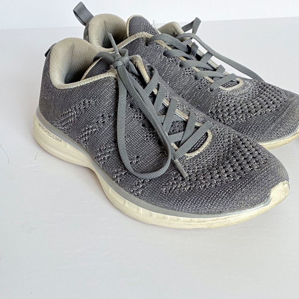 APL gray Techloom Pro 8 Running Sneaker - Picture 4 of 11